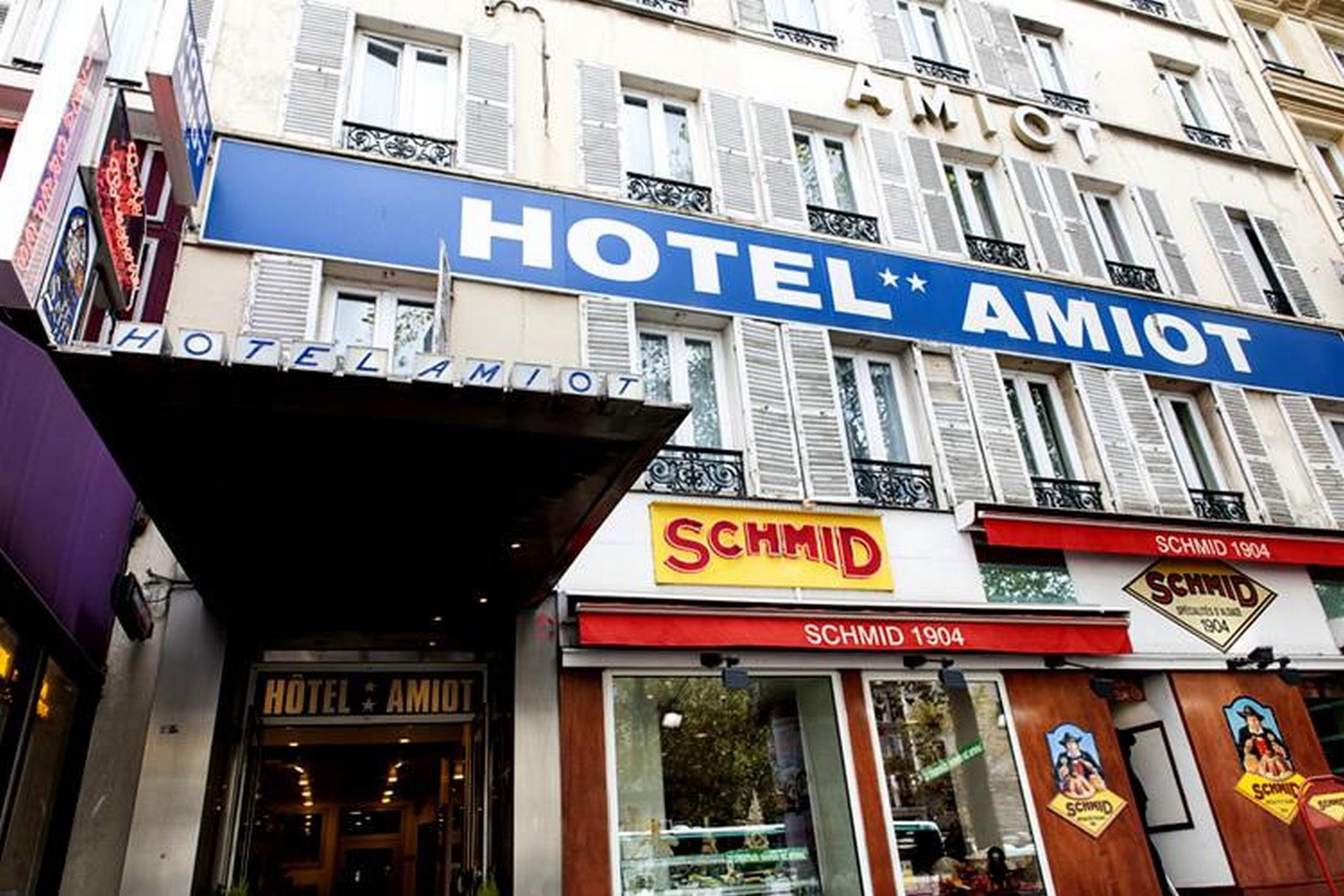 Amiot Hotel Paris Bagian luar foto