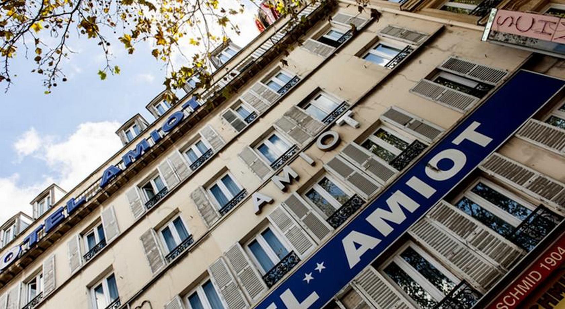 Amiot Hotel Paris Bagian luar foto