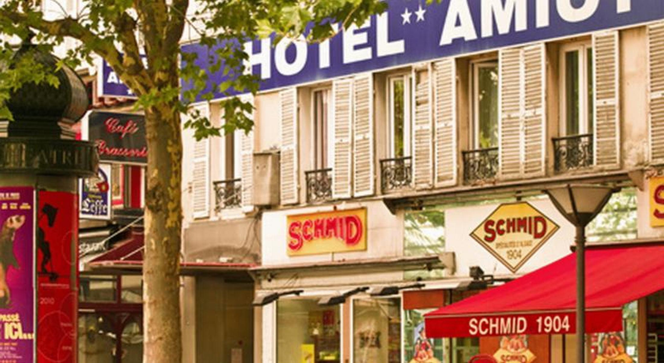 Amiot Hotel Paris Bagian luar foto