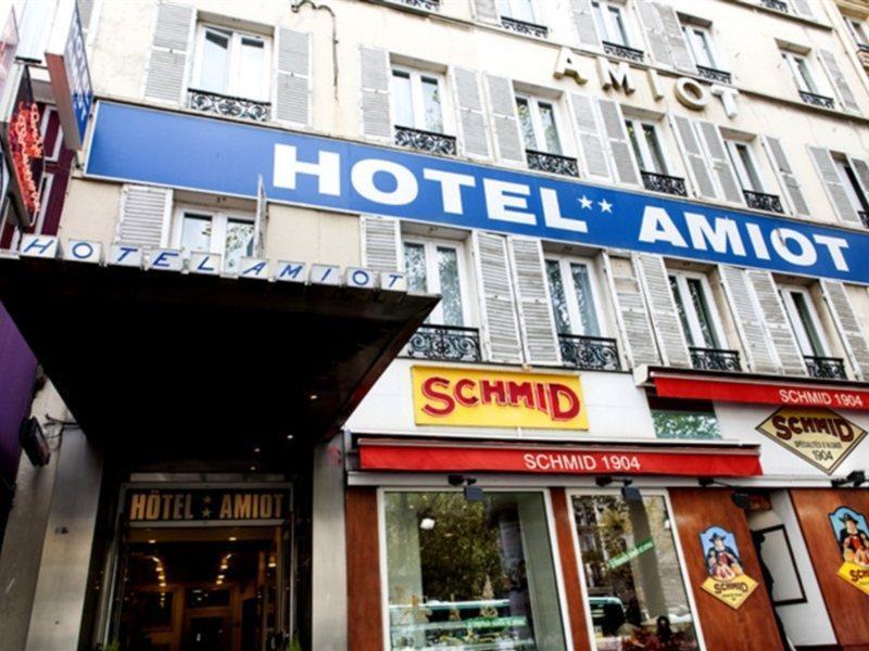 Amiot Hotel Paris Bagian luar foto