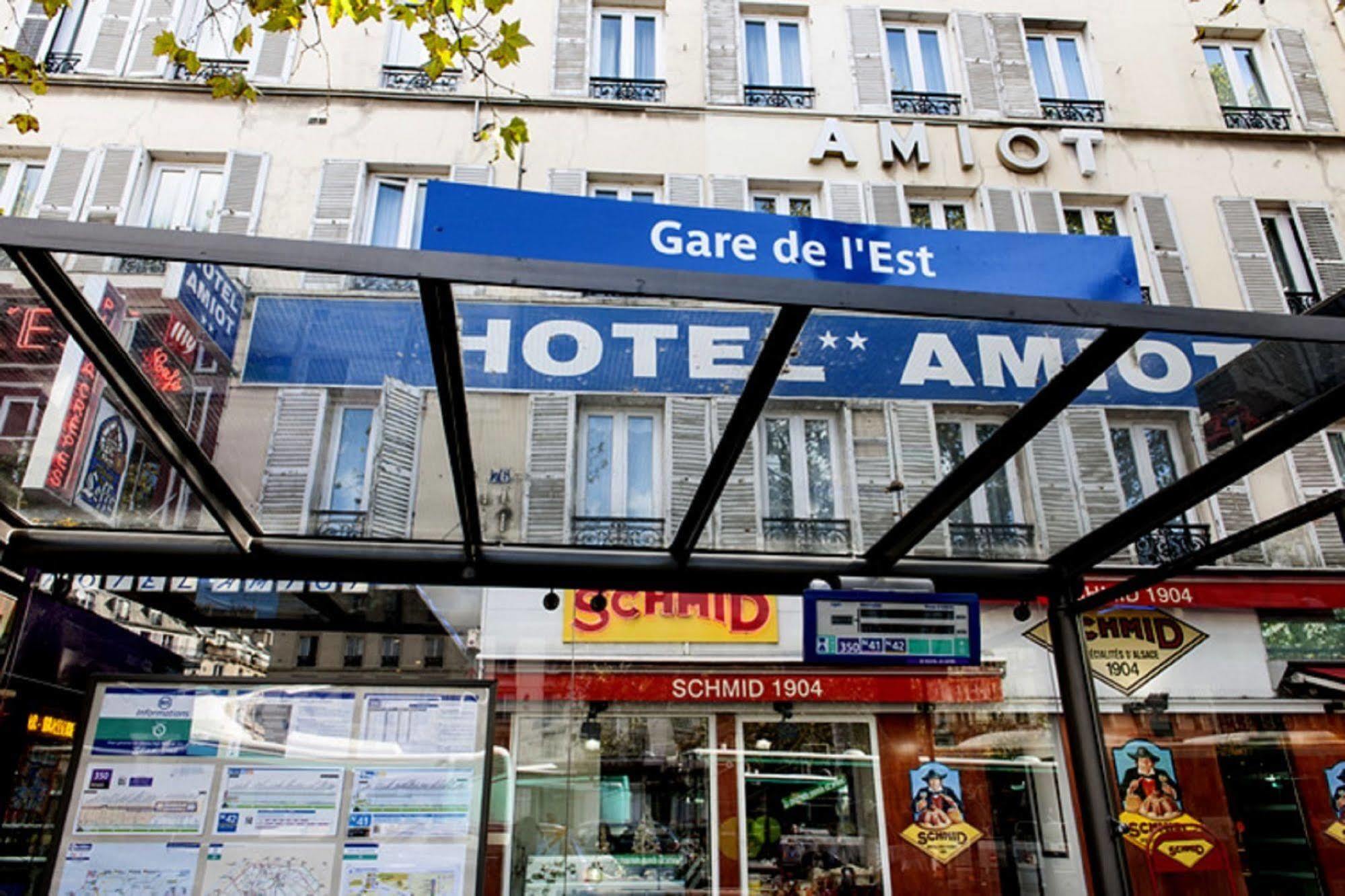 Amiot Hotel Paris Bagian luar foto